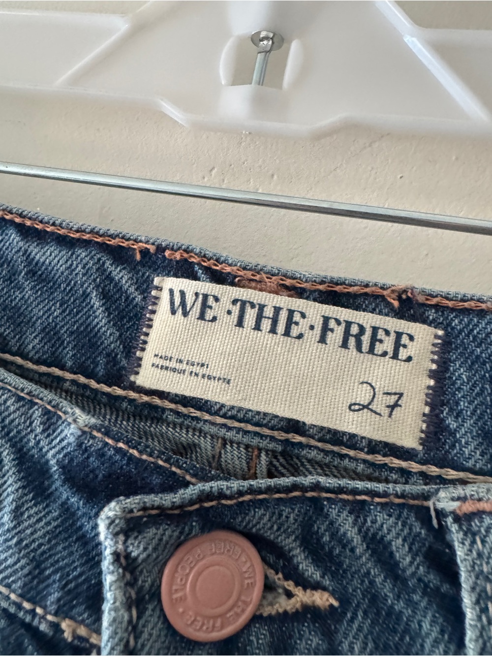 Free People We The‎ Free Women's Tinsley Baggy High Rise Straight Jeans - Picture 9 of 10
